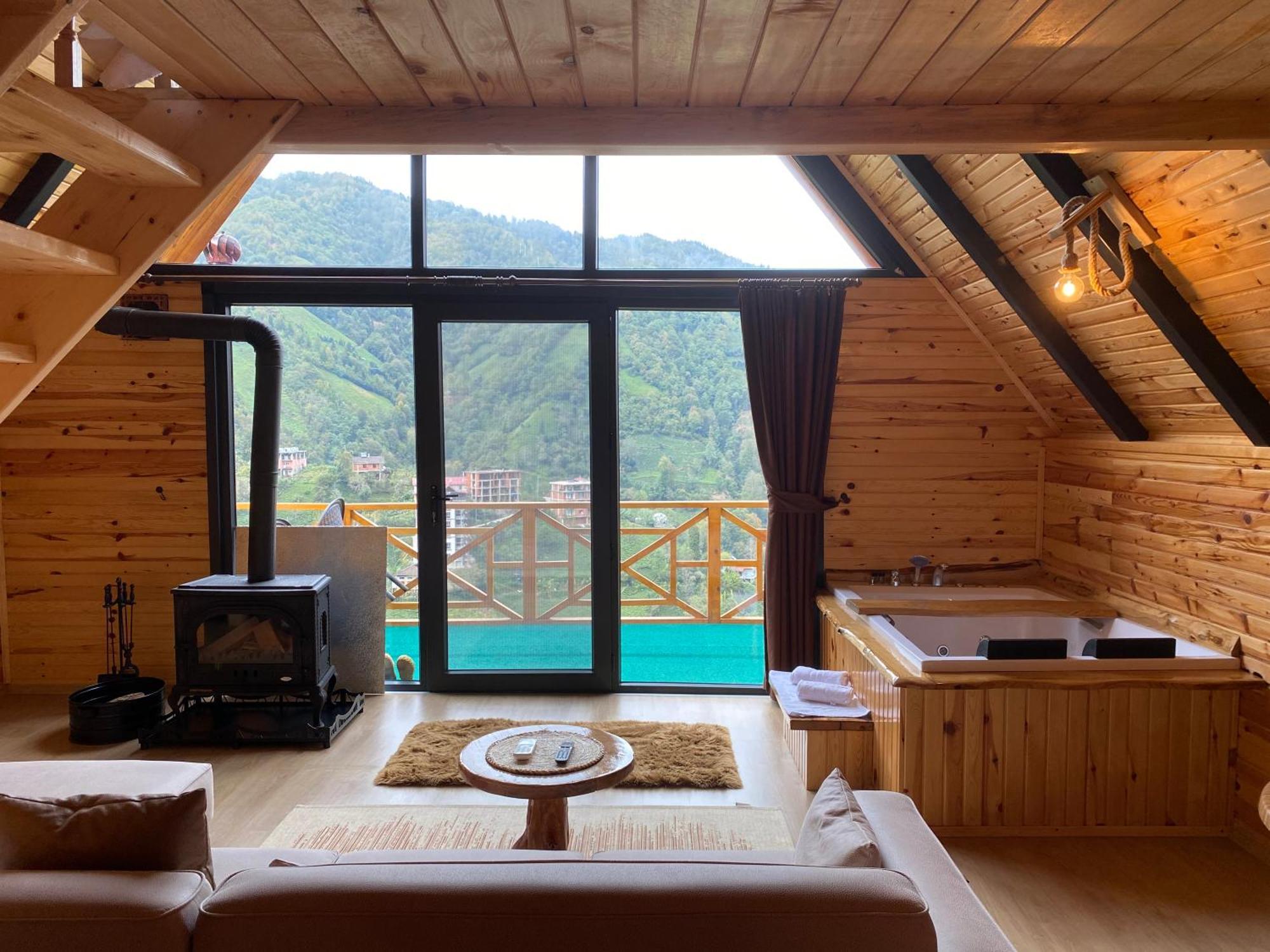 Afram Bungalov Çamlıhemşin Exterior foto